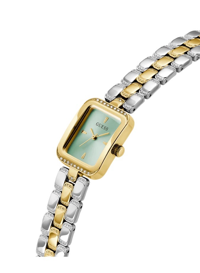Guess Women's 2-Tone Gold & Silver Stainless Steel Quartz Watch GW0865L4 - Image 4